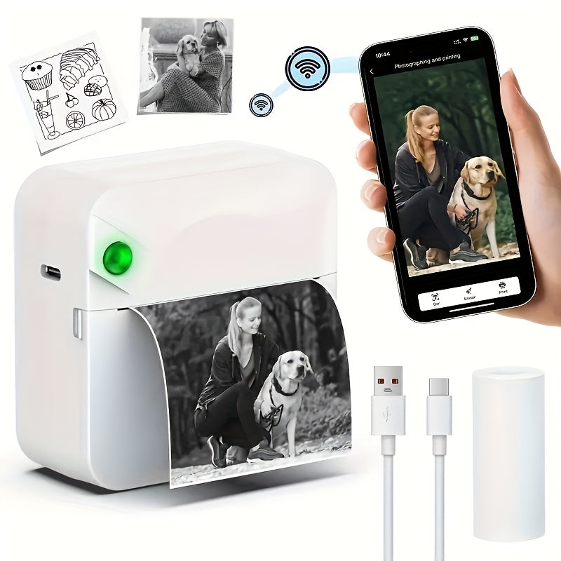 Printie™ – Mini Impressora Portátil de Memórias